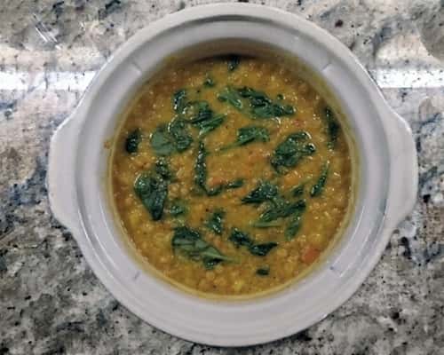 8. Coconut Curry Lentil Dump Dinnerjpg