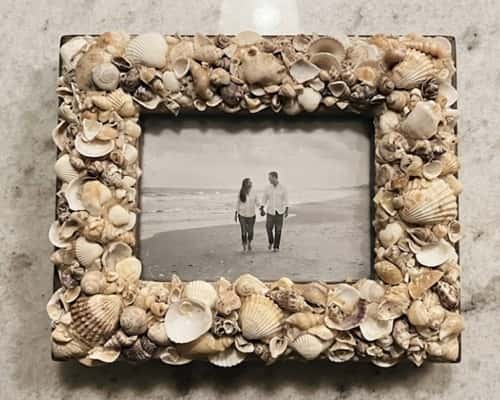 8. Shadow Box Beach Treasure Frame