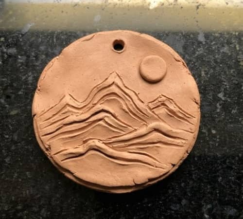 9. Layered Landscape Medallion