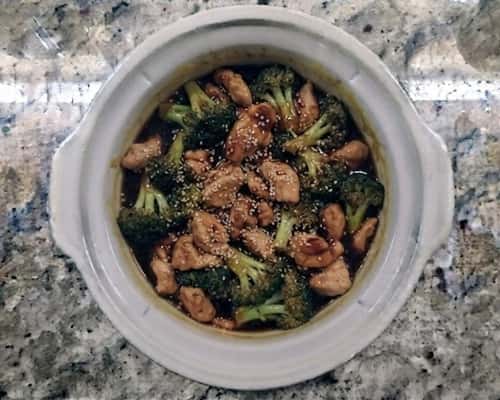 9. Teriyaki Chicken and Broccoli Dump Dinner