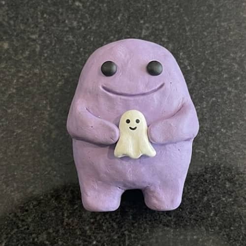 9. Tiny Ghost Buddy Monster