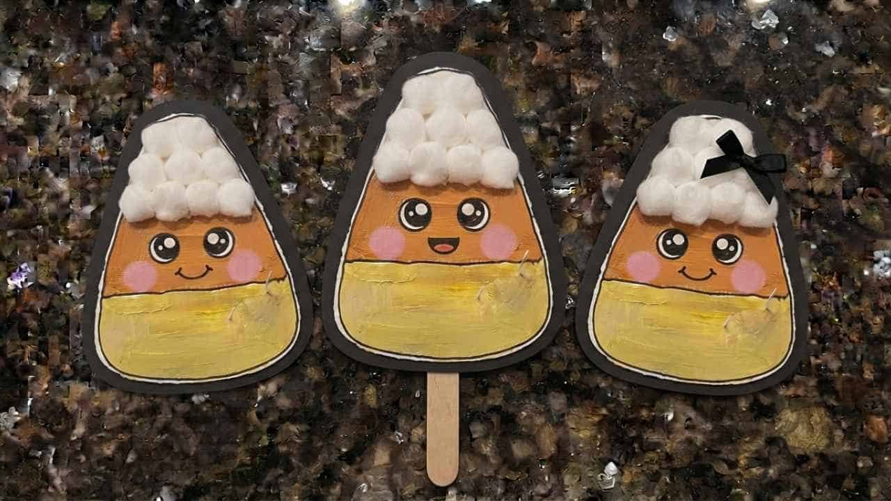 Candy Corn Craft - featured