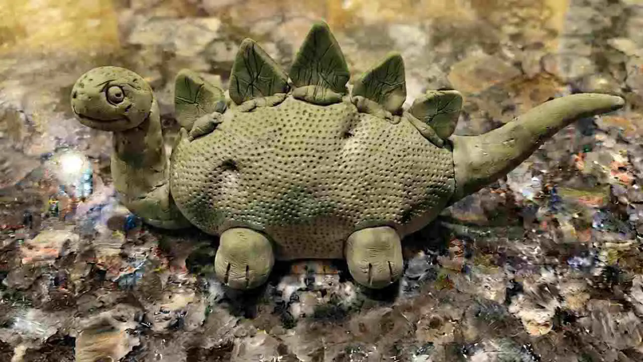 Clay dinosaur craft - featured