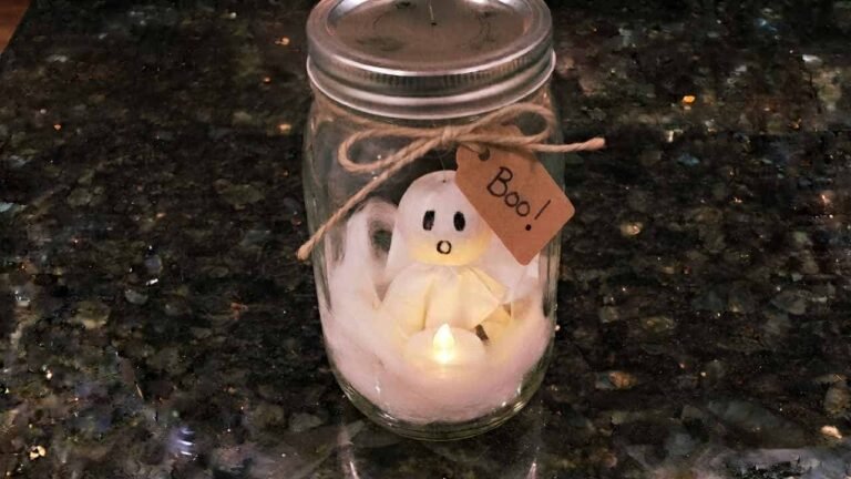 Ghost in a Jar Craft - featured