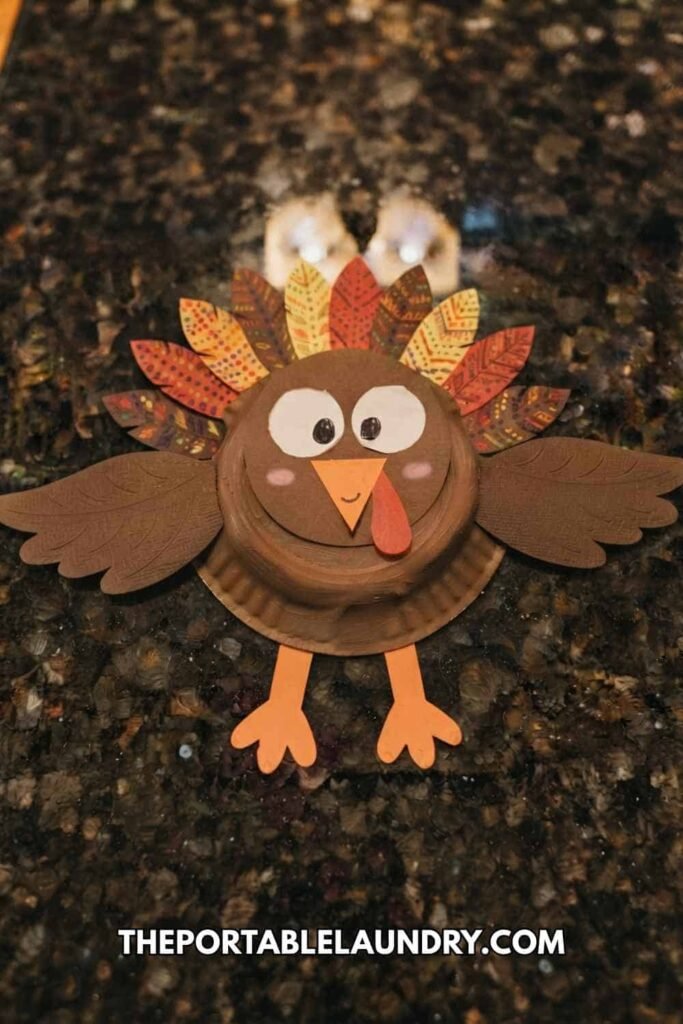 Paper Plate Turkey Craft