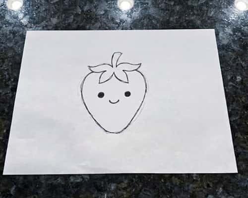 Step 1 - Sketch Your Paper Squishy Character
