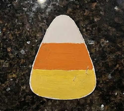 Step 3 - Add The Bright Orange Middle
