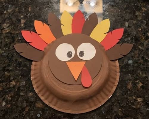 Step 3 - Build The Turkeys Face