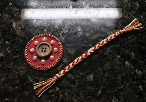 Step 3 - Prepare The Rakhi Thread