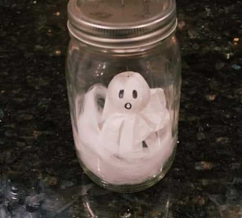 Step 4 - Position the Ghost Inside the Jar