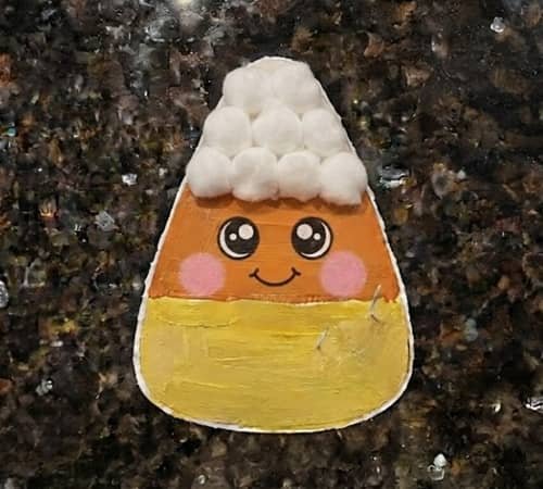 Step 5 - Give Your Candy Corn A Friendly Face