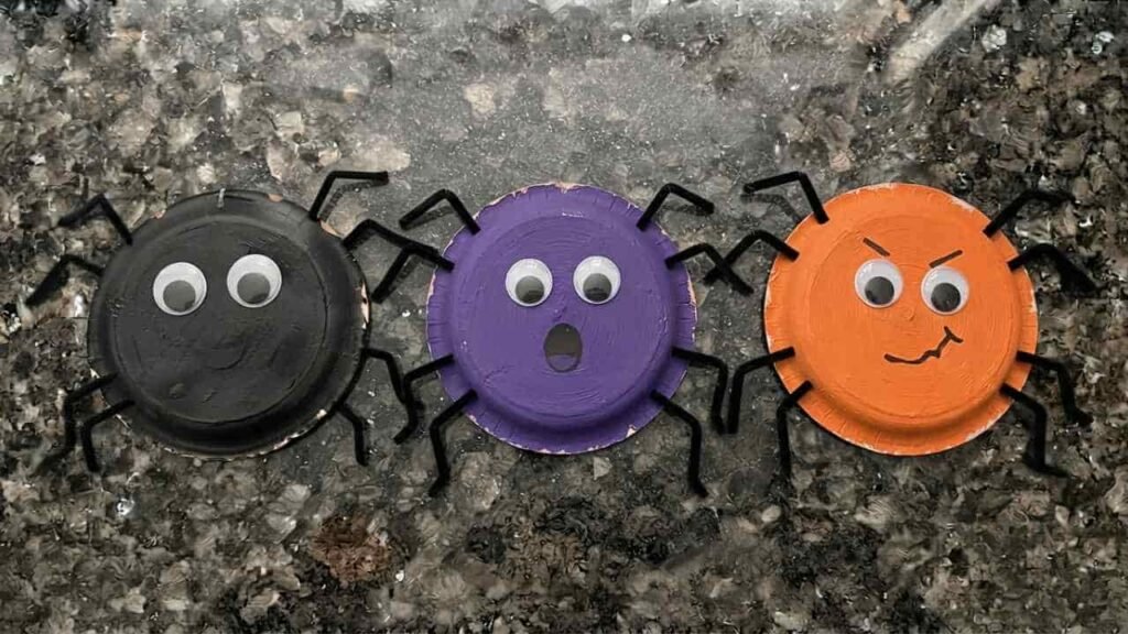 Step 6 - Let Kids Personalize Their Spider
