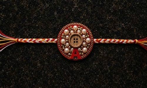 Step 7 - Personalize Your Handmade Rakhi
