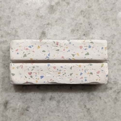 11. Terrazzo Clay Photo Holder