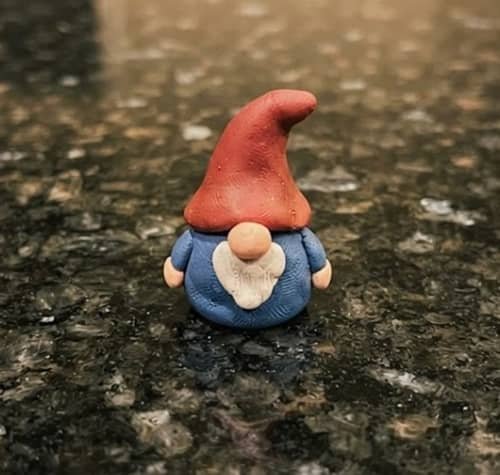 2. Mini Clay Garden Gnome