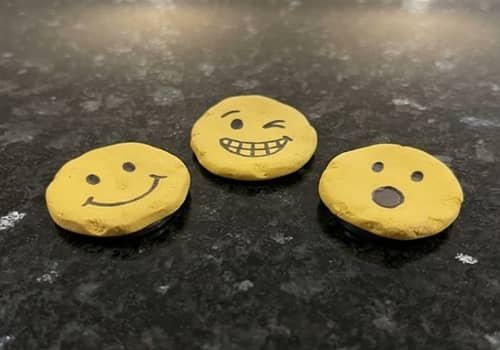 2. Smiley Face Locker Magnet