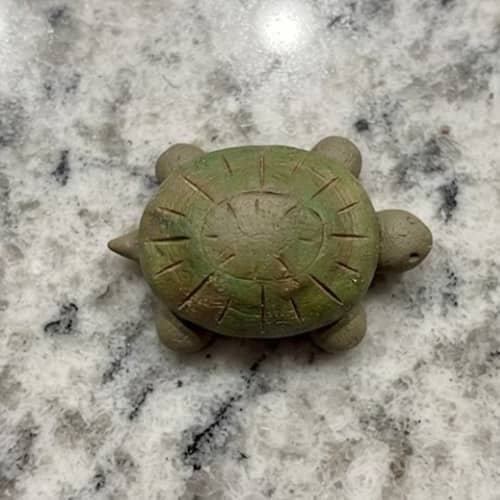 2. Tiny Clay Turtle