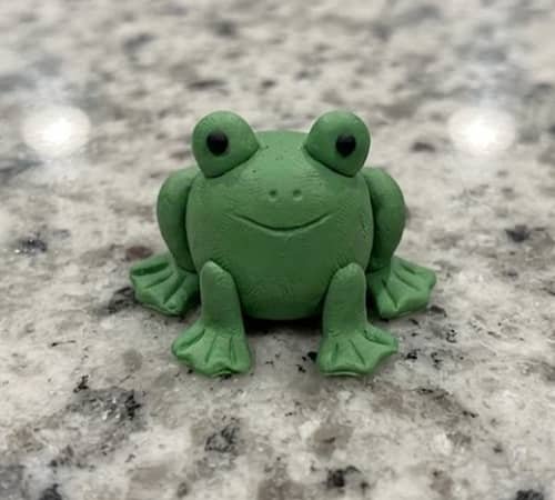 4. Little Clay Frog