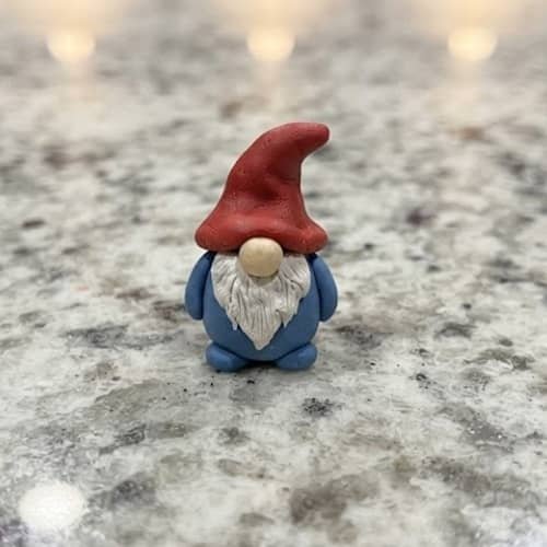 8. Mini Clay Gnome