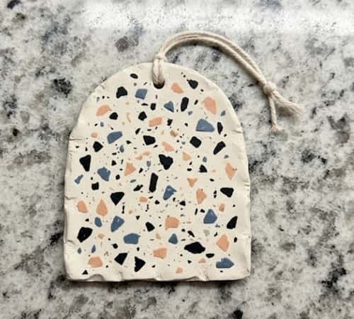 8. Terrazzo Clay Wall Hanging