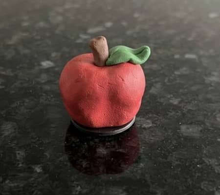 9. Tiny Clay Apple