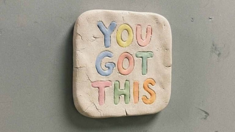 Air Dry Clay Locker Decor - featured
