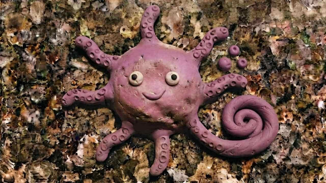 Air Dry Clay Octopus Craft - featured