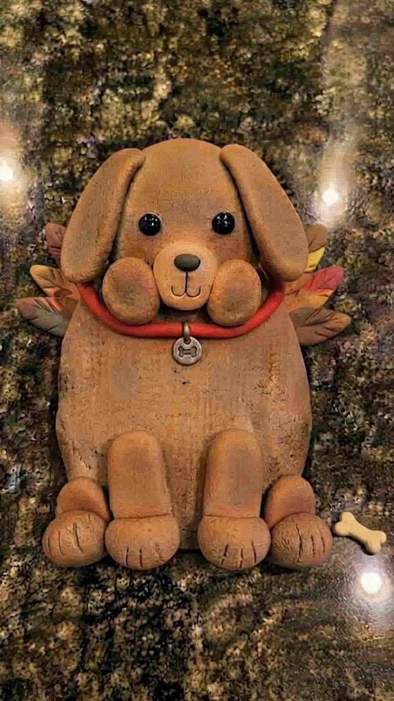 Clay Dog Turkey Disguise Craft for Kids