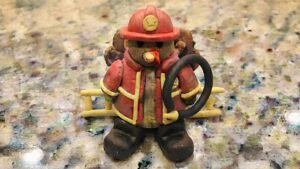 Clay Turkey Disguised as Fireman - Featured
