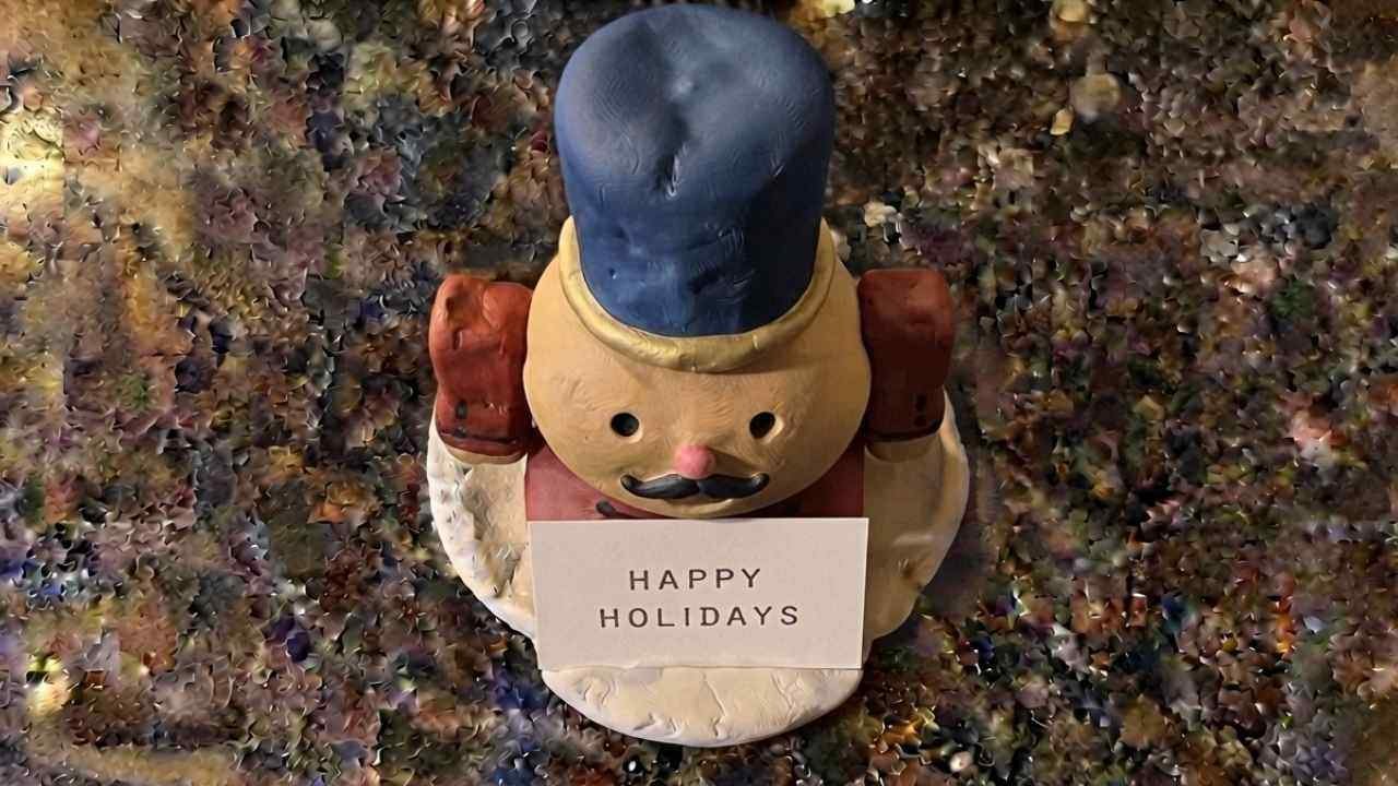 DIY Air Dry Clay Nutcracker Craft - Featured