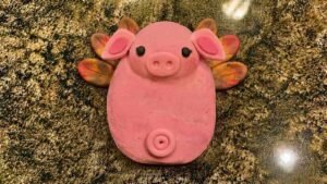 Pig Turkey Disguise Clay Craft - Featured