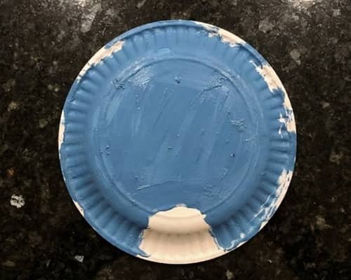 Step 1 - Paint the Paper Plate
