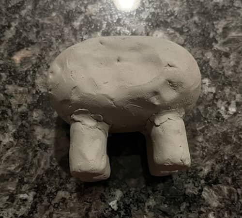 Step 2 - Add the Four Short Legs