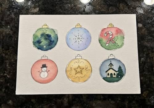 Step 2 - Paint the First Watercolor Wash