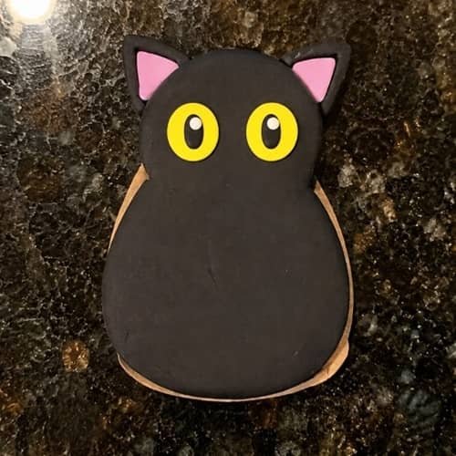 Step 3 - Add the Huge Yellow Cat Eyes
