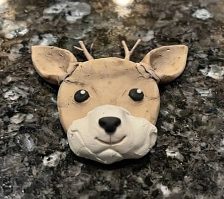 Step 4 - Give Your Deer a Friendly Face