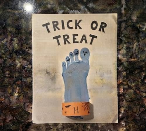 Step 5 - Cut Out the “TRICK OR TREAT” Letters