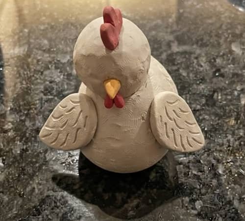 Step 5 - Make the Comb, Beak and Wattle