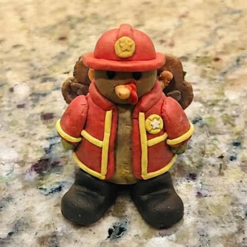 Step 6- Add the Firefighter Boots - Optional