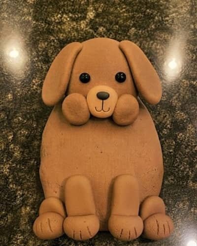 Step 6 - Make Four Simple Puppy Paws