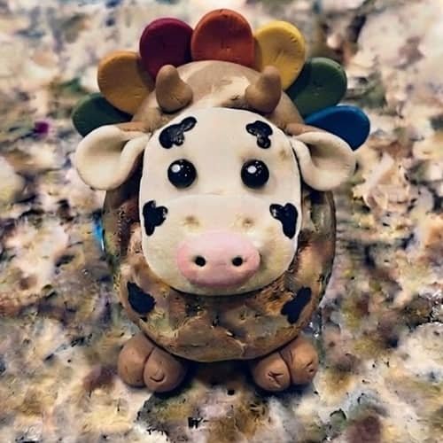 Step 8 - Add Tiny Cow Feet