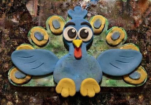 Step 8 - Add the Final Peacock Details