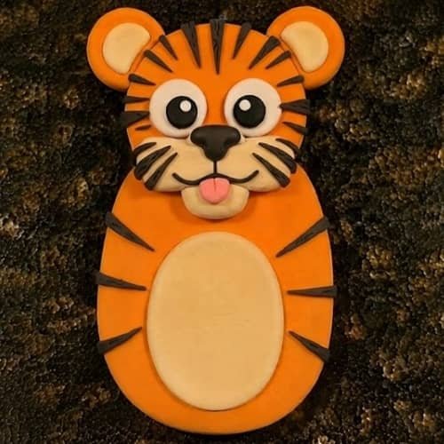 Step 8 - Give Your Turkey Tiger Its Stripes