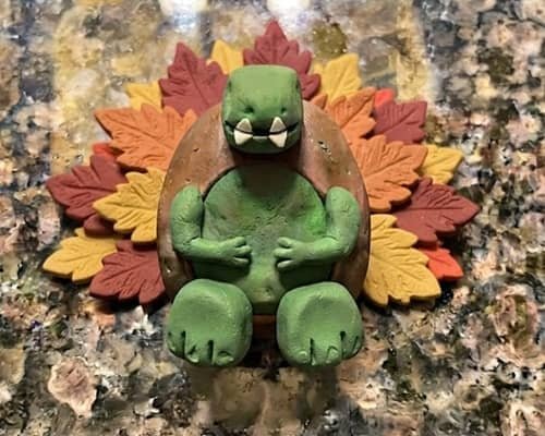 Step 8 - Make the Autumn Leaf Backdrop