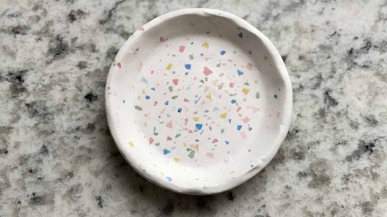 Terrazzo Clay Craft Ideas - featured