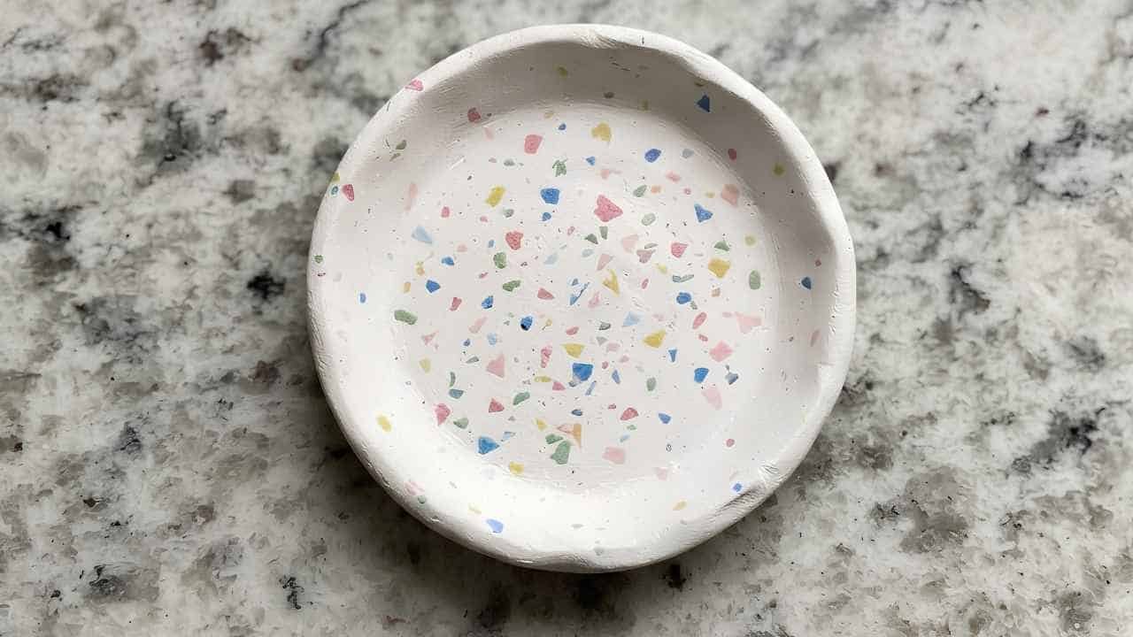 Terrazzo Clay Craft Ideas - featured