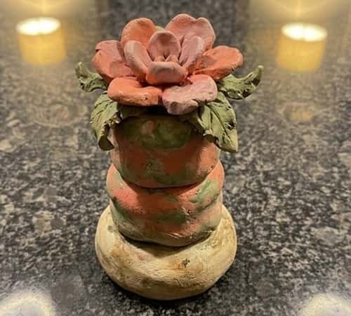 10. Flower-Powered Totem