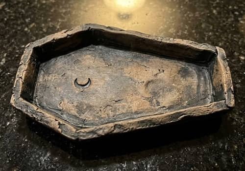 10. Gothic Coffin Trinket Tray