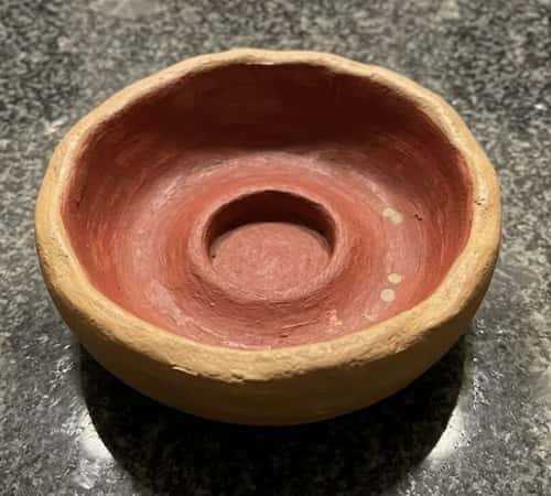 10. Miniature Boho Bowl Candle Holder