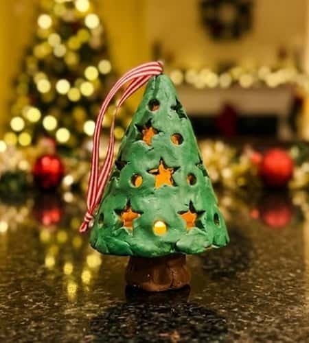 11. Christmas Tree Elf Lantern